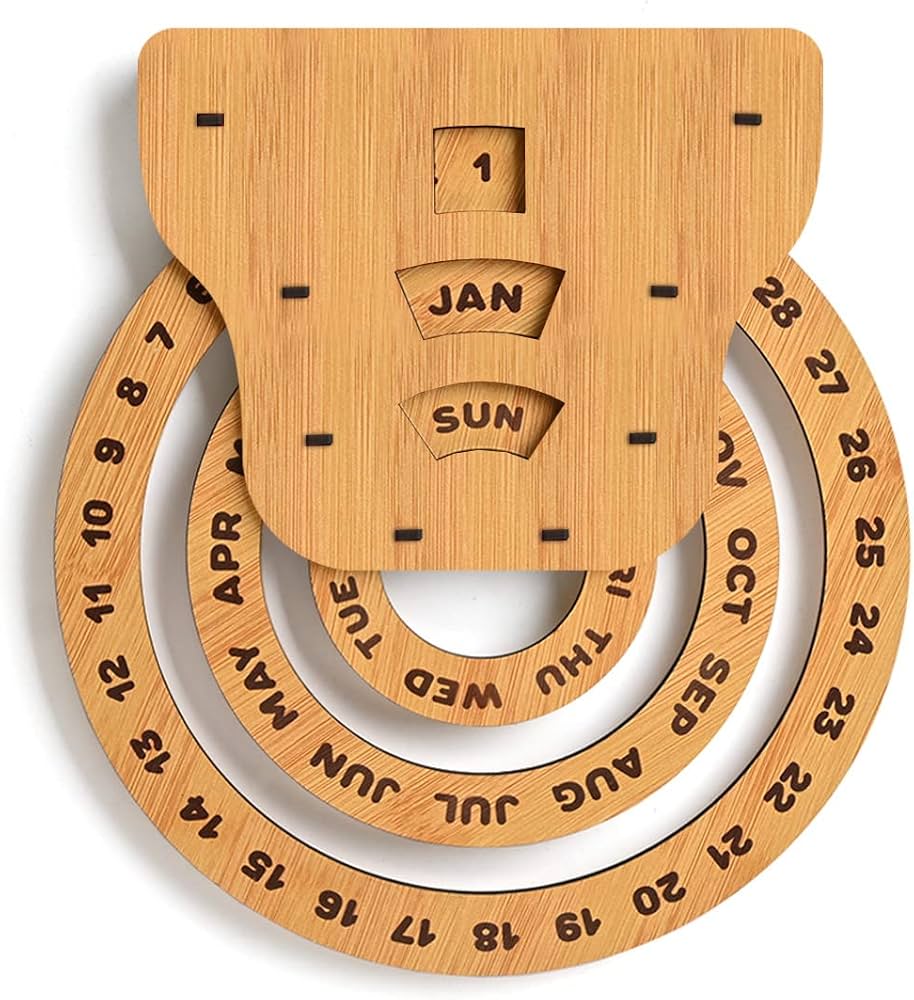 Wooden Wall Calender